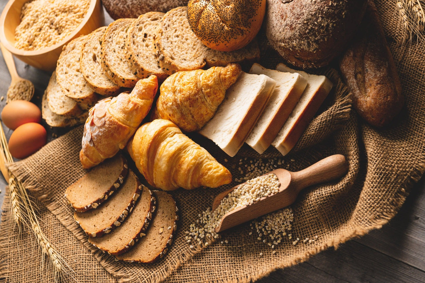 fresh baked breads